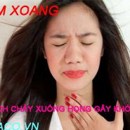 Viêm xoang dịch chảy xuống họng. Triệu chứng viêm xoang bạn cần phải biết